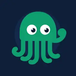 Mascotte Octoplug: il polpo che saluta